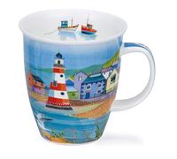 Dunoon Shoreline Mug en porcelaine fine en forme de Nevis Fabriqué en Angleterre Passe au lave-vaisselle et au micro-ondes