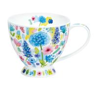 Dunoon Skye Floral Burst Blue avec emballage cadeau