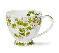 Dunoon Skye Ginkgo Mug en porcelaine fine avec détails or 22 carats 0,45 l