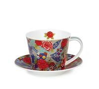 Dunoon Tasse à thé et soucoupe Kimono