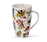 DUNOON Tasse en forme de Henley avec motif « Birdlife »