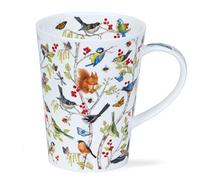 Dunoon Tasse en porcelaine fine en forme de Shetland fabriquée en Angleterre (Secret Wood)