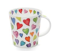 Dunoon Chaud Cœurs Jumbo 0,48l Tasse à Thé Mug Tasse Café Cairngorm
