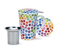 Dunoon Tasse Hot Spots Avec Filtre Et Couvercle Shetland