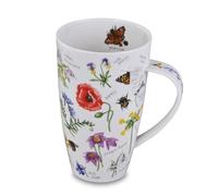 Dunoon Tasse Motif Floral Blanc Ronde 600ml