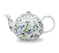 Dunoon Théière Dovedale Harebell Campanule Wessex 1,2 l en porcelaine fine