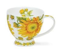 Dunoon Skye Tasse en porcelaine anglaise 0,45 l Moderne Fleurs Pivoine Rond Floral Lavage à la main Adulte