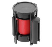 DUNSBY Barriere Retractable Barrière de file d'attente rétractable, barrière d'isolement, construction, avertissement for les cônes sécurité, attention