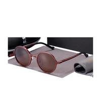 DUNSBY Lunette Running Homme Polarized Round Sunglasses | Goggle Male Ultralight Retro Vintage Sun Glasses