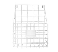 DUNSBY Porte Revue Boîte aux lettres Cage porte-journaux maison cadre Simple suspendu fil de fer porte-revues mural