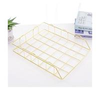 DUNSBY Porte Revue Porte-journaux et magazines en métal fer support mural suspendu étagère à livres organisateur de rangement décoration for la maison bricolage(30x24x6cm-01)