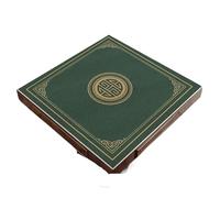 DUNSBY Tapis de Mahjong Tapis de Jeu Mahjong à Fond antidérapant 90cm, Grande Taille, épais, multijoueur fête Silencieux(Color 3)