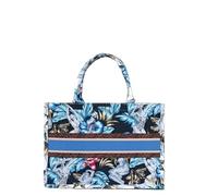 DUNSBY Tote Bag Plage Customized European Style Top-Handle Bag Fashion Personality Single Shoulder Canvas Bag Large Capacity Tote Bag(G)