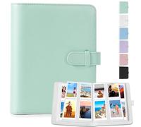 DUNSOO Album photo 256 pochettes pour album photo Instax Mini, album photo Polaroid avec Fujifilm Instax Mini, papier photo Polaroid en zinc, papier photo Kodak en zinc, convient pour Fujifilm 95 x 63