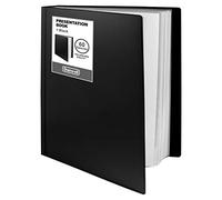 Dunwell Classeur de présentation 60 poches, affichage 120 pages, classeur 21,6 x 27,9 cm avec pochettes en plastique, rangement et organisateur pour documents, photos, œuvres d'art d'enfants, projets