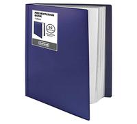 Dunwell Classeur de présentation à 60 poches, affichage 120 pages, 21,6 x 27,9 cm avec pochettes en plastique, rangement et organisateur pour documents, photos, œuvres d'art d'enfants, projets