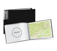 Dunwell Portfolio classeur 28 x 35,6 cm (noir, horizontal), livre de