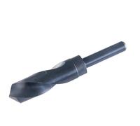 Dunxiles 1 Foret Hélicoïdal HSS, Foret en Acier Rapide À Tige Réduite de 1/2 Pouce pour Métal, Acier Inoxydable, Fonte, Bois de Diamètre 12-40 mm, Pratique