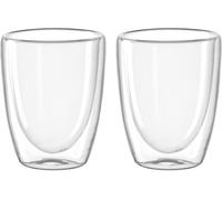 Duo 053060 Lot De 2 Tasses À Double Paroi En Verre Pour Thé Et Café - Hauteur : 11 Cm - 300 Ml