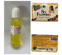 Duo 1savon six flowers 100g et 1eau de cologne six flowers 160ml