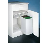 Duo 3416, les Collecteurs de Déchets pour Schwenktechnik, Blanc