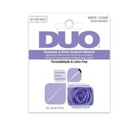 Duo Adhésif Pour Cils À L'eau De Rose Et À La Biotine, Blanc/Clair, 5 G