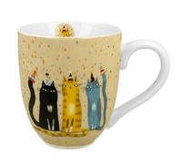 DUO ANIMALS Mug XXL 1000 ml CAT'S WORLD - Fête en porcelaine New Bone China
