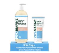 Duo Apaisant Peaux Très Sèches ? Douche Crème Apaisante 1 L & Crème Apaisante 200 Ml Cica Multicolore TU