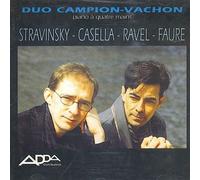 DUO CAMPION-VACHON (piano 4 mani) - Musica per piano a 4 mani Cinq pieces faciles pour piano à quatre mains