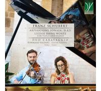 Duo Caravaggio (Valenti, Tommaso / Giusti, Gioia) - Schubert: Arpeggione Sonata D.821 & Lieden Ohne Worte [Import]