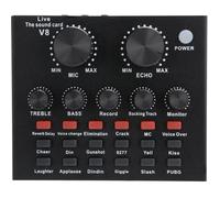 DUO Carte de changeur de voix, carte son en direct, carte vocale pour ordinateurs de téléphones mobiles