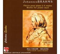 Duo Colom-Deleito - Brahms - Pièces pour piano à quatre mains
