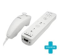 Duo Controller Pack Wii& Wii U Motion+ Blanc