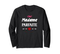 Duo Couple Couple Assorti Humour sa Madame Parfaite Manche Longue