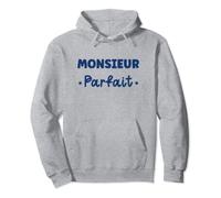 Duo couple humour homme Monsieur parfait Sweat à Capuche