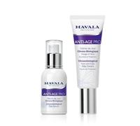 Duo Crème de Jour & Sérum de Jour Anti-Âge Pro - Soin Visage & Yeux - Routine Jeunesse Complète