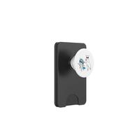 Duo d'animaux arc-en-ciel avec une licorne et un lama avec une danse amusante PopSockets PopWallet pour MagSafe
