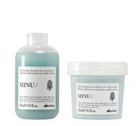 Duo Davines MINU Shampoing & Après-Shampoing - Protection Couleur - 2x250ml