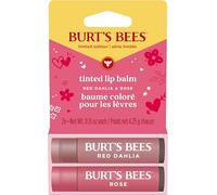 Duo de baumes à lèvres teintés Burt's Bees, Rose et Dahlia rouge