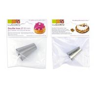 Duo de douilles pâtissières - Choux 18 mm et St Honoré Scrapcooking