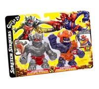 Duo de Figurines Goo Jit Zu Stretch Strikers Blazagon vs Corruptagon 11 cm Multicolore E