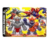Duo de Figurines Strikers Blaz vs Corr 11cm - HERoeS OF GOO JIT ZU - Combat épique avec armures de guerriers