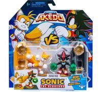 Duo de Figurines Tails vs Shadow - AKEDO - Pack de combat rapide, 2 figurines et contrôleurs inclus
