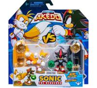 Duo De Figurines Tails Vs Shadow - Moose Toys - Akedo - Pack De Combat Rapide. 2 Figurines Et Contrôleurs Inclus