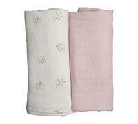Duo de Langes Swaddle Rainbow sky Fabelab® Coton Bio GOTS - Lange