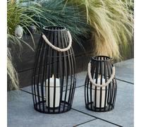 Duo de Lanternes d'Extérieur Canberra avec Bougies TruGlow®