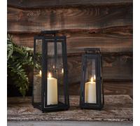 Duo de Lanternes Solaires Porto avec Bougies TruGlow®