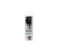 Duo de marqueurs acrylique à pointe fine - Noir et blanc - 2 x 1,2 mm