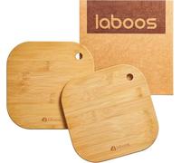 Duo de Mini Planches à Découper en Bambou Massif - Parfaites pour Bébés, Dortoirs et Voyages de Camping