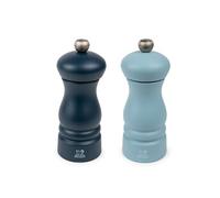 Duo de moulins à poivre et à sel Clermont 13 cm Bleu Nuit & Azur